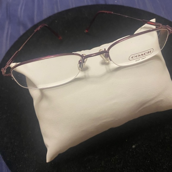 New - Red COACH Optical Frames - Picture 6 of 9